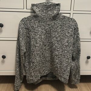 Grey knit sweater
